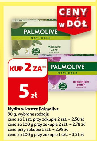 Mydło irresistible touch Palmolive naturals promocja