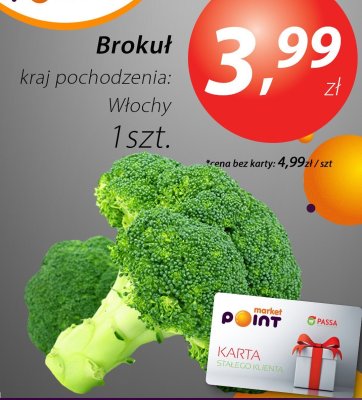 Brokuł promocja w Market Point