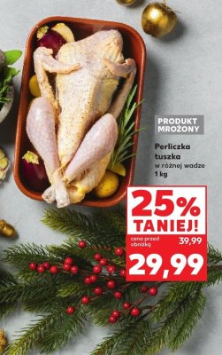 Perliczka tuszka w różnej wadze 1 kg promocja w Kaufland