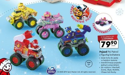 Pojazd Psi Patrol z figurką bohatera - Rubble promocja w Biedronka