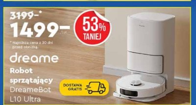 Robot sprzątający DreameBot L10 Ultra dreame promocja w Biedronka