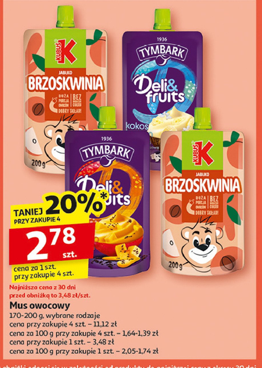 Mus kokos banan promocja