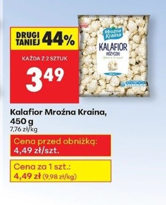 Kalafior 450 g promocja w Biedronka