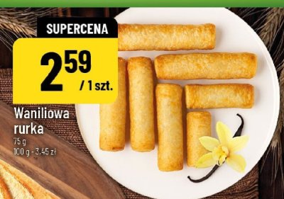 Rurka waniliowa promocja w POLOmarket