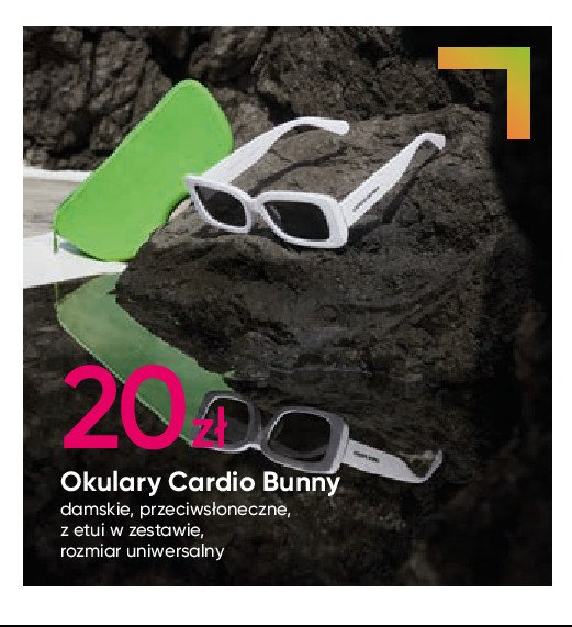 Okulary damskie Cardio bunny promocja