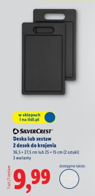 Deska lub zestaw 2 desek do krojenia  promocja w Lidl