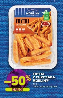 Frytki z kurczaka Morliny promocja w Stokrotka
