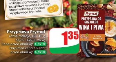 Przyprawa różne rodzaje promocja w Dino