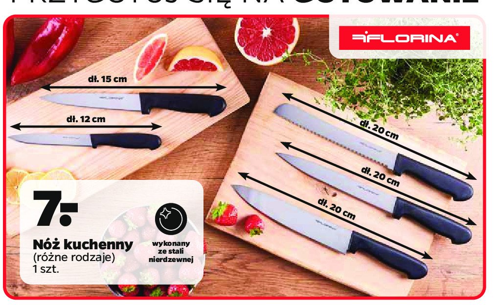No偶 do chleba 20 cm Florina (florentyna) promocja
