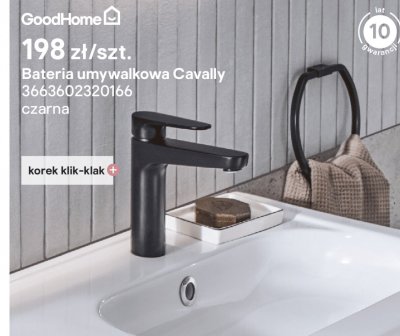 Bateria umywalkowa Cavally promocja w Castorama
