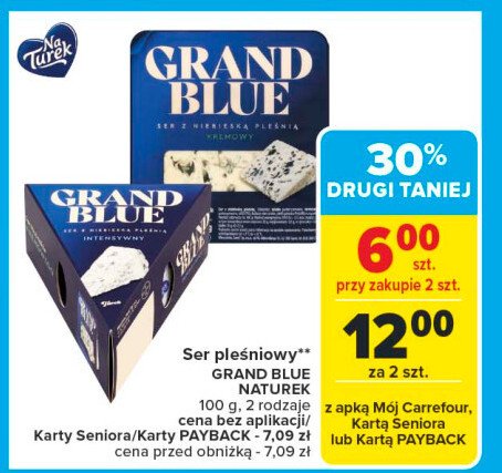 Ser grand blue intensywny Turek naturek Turek 123 promocja