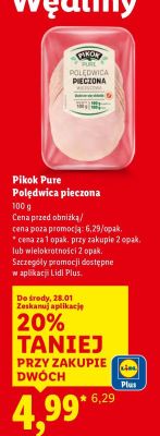 Polędwica pieczona  promocja w Lidl