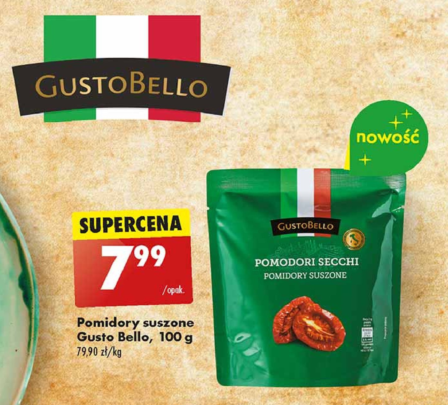 Pomidory suszone Gustobello promocja