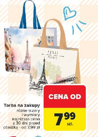 Torba na zakupy promocja