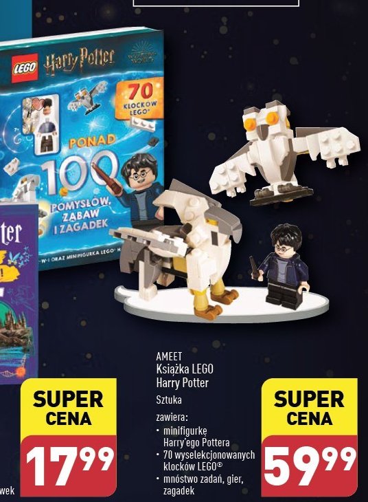 Książka lego harry potter promocja
