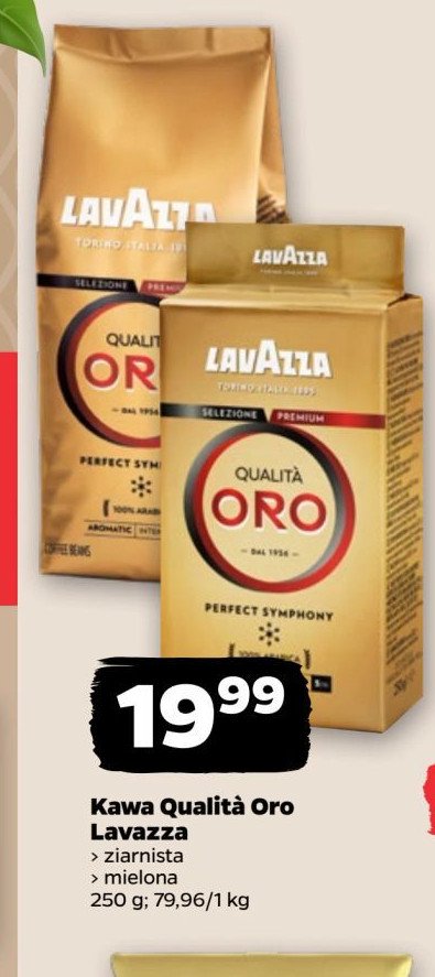 Kawa Lavazza qualita oro promocja w Netto