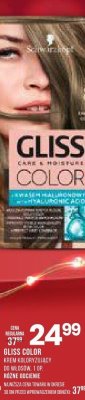Farba Gliss Color krem koloryzujący do włosów + op promocja w Drogerie Natura
