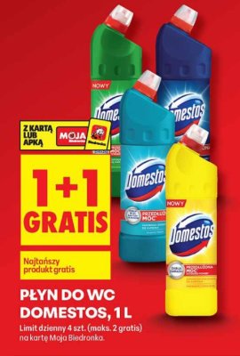 Płyn do WC 1 l promocja w Biedronka