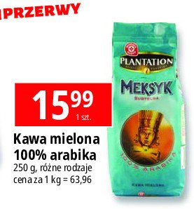 Kawa mexique Wiodąca marka plantation promocja