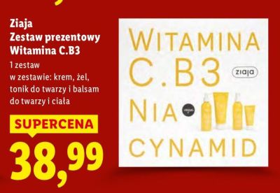 Zestaw prezentowy Witamina C.B3 promocja w Lidl