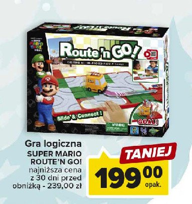 Gra super mario route'n go! promocja