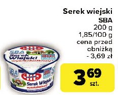 Serek wiejski Mlekovita sba promocja w Carrefour