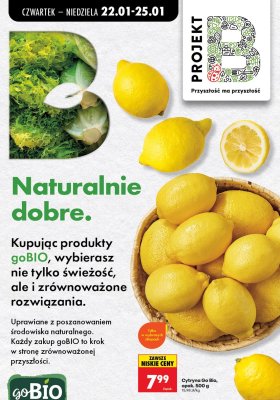Cytryna Go Bio promocja w Biedronka