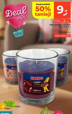 Świeca zapachowa w szkle Haribo różne rodzaje promocja w Dealz