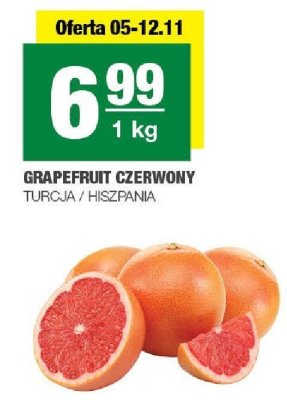Grapefruit czerwony promocja w SPAR