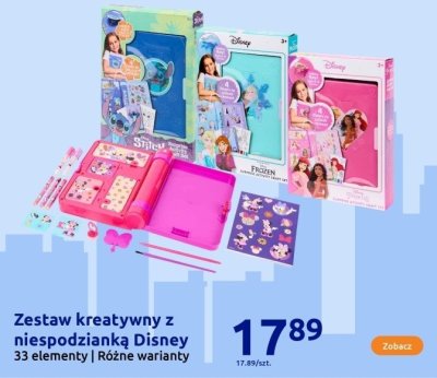 Zestaw kreatywny z niespodzianka Disney promocja w Action