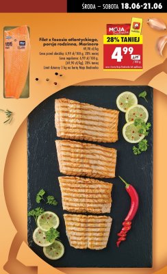 Łosoś atlantycki świeży filet Marinero promocja