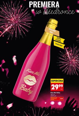 Wino białe półsłodkie 750 ml promocja w Biedronka