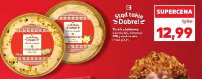 Torcik chałwowy z pistacjami waniliowy  promocja w Kaufland