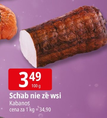 Schab nie ze wsi Kabanos promocja w Leclerc