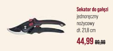 Sekator do gałęzi 21.8 cm Gerlach promocja w Stokrotka