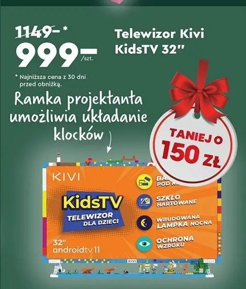 Telewizor 32" 32h740nb Kivi promocja