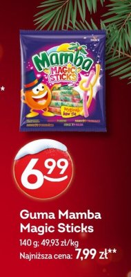 Guma Mamba Magic Sticks promocja w Żabka