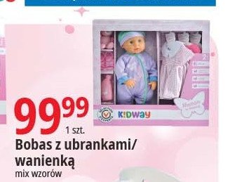 Bobas z wanienką Kidway promocja