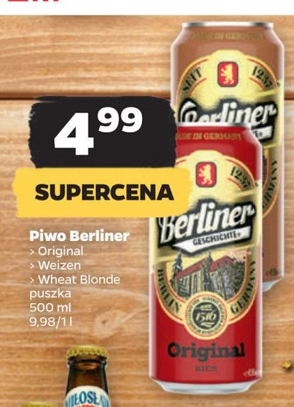 Piwo Berliner geschichte original promocja