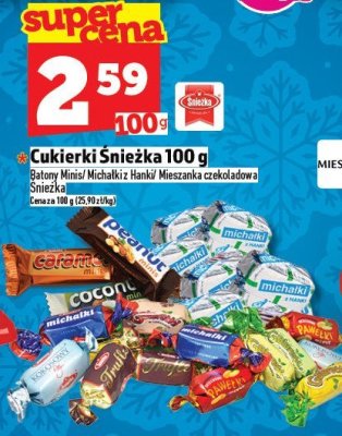 Cukierki Śnieżka 100g promocja w TOPAZ