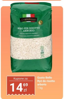 Ryż do risotto arborio Gusto Bello promocja w Biedronka