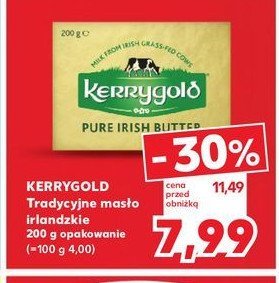 Masło zwykłe Kerrygold masło irlandzkie promocja