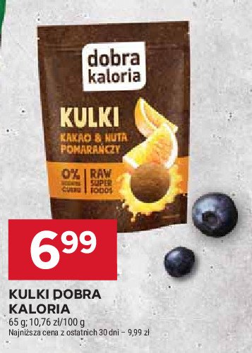 Kulki mocy kakao i nuta pomarańczy Dobra kaloria promocja w Stokrotka