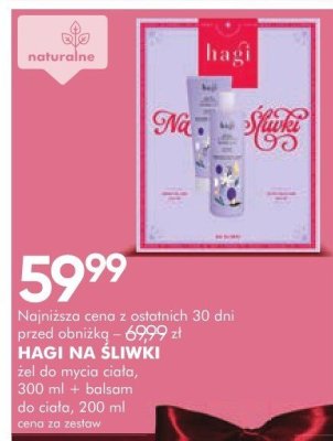Żel do mycia ciała HAGI NA ŚLIWKI promocja w Super-Pharm