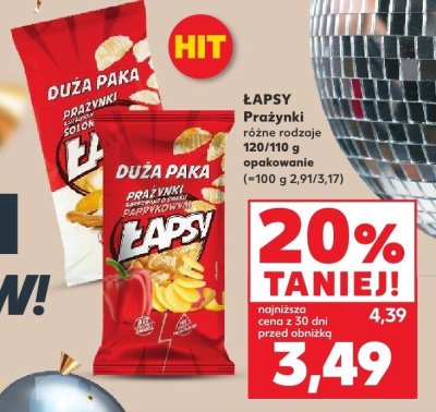Prażynki różne rodzaje 120/110 g promocja w Kaufland
