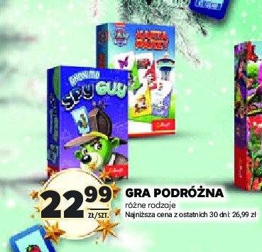 Gra podróżna spy guy Trefl promocja w Stokrotka