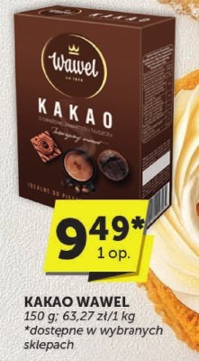 Kakao Wawel promocja w Groszek
