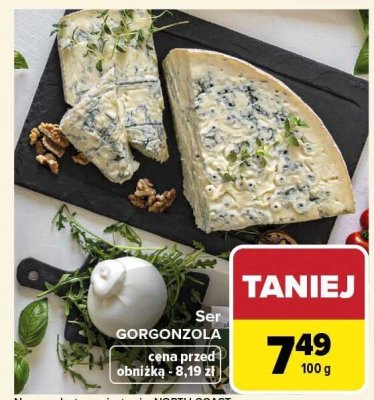 Ser GORGONZOLA promocja w Carrefour