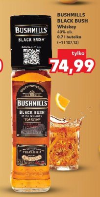 Whiskey Black Bush 0,7l promocja w Kaufland