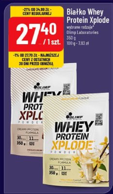 Białko Whey Protein Xplode różne rodzaje promocja w POLOmarket